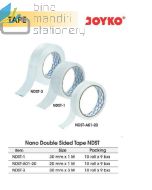 Contoh Joyko NDST-1 | NDST-3 | NDST-A01-20 Nano Double Tape Washable-Removable-Reusable tebal 2mm merek Joyko