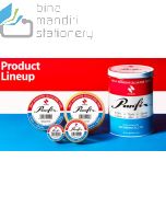 e-catalogue gambar alat tulis Panfix Cellulose Tape 1/2"x 72 Yards Selotip